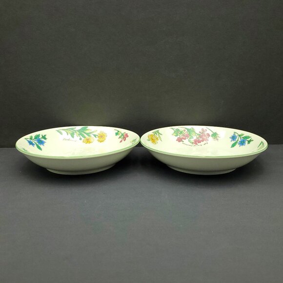 Oneida Geranium Soup Cereal Bowls Oneida Majesticware Small Floral Serving Bowls - Picture 3 of 7